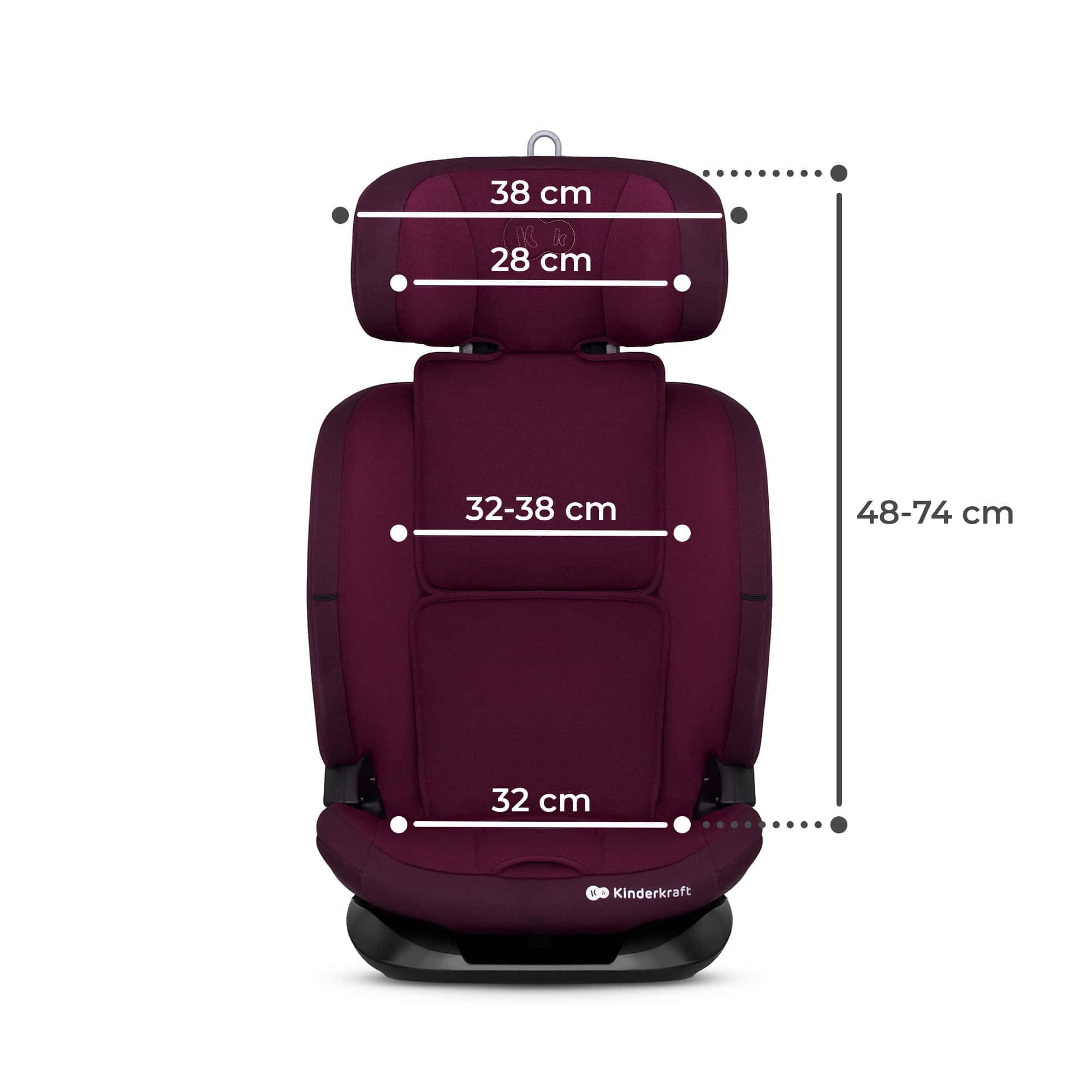 Fotelik samochodowy Oneto3 I-size z Isofix Cherry Pearl 76-150cm