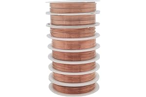 INSPIRELLE Copper Solder Wire Mixed Sizes Jewelry Craft Beading Wire