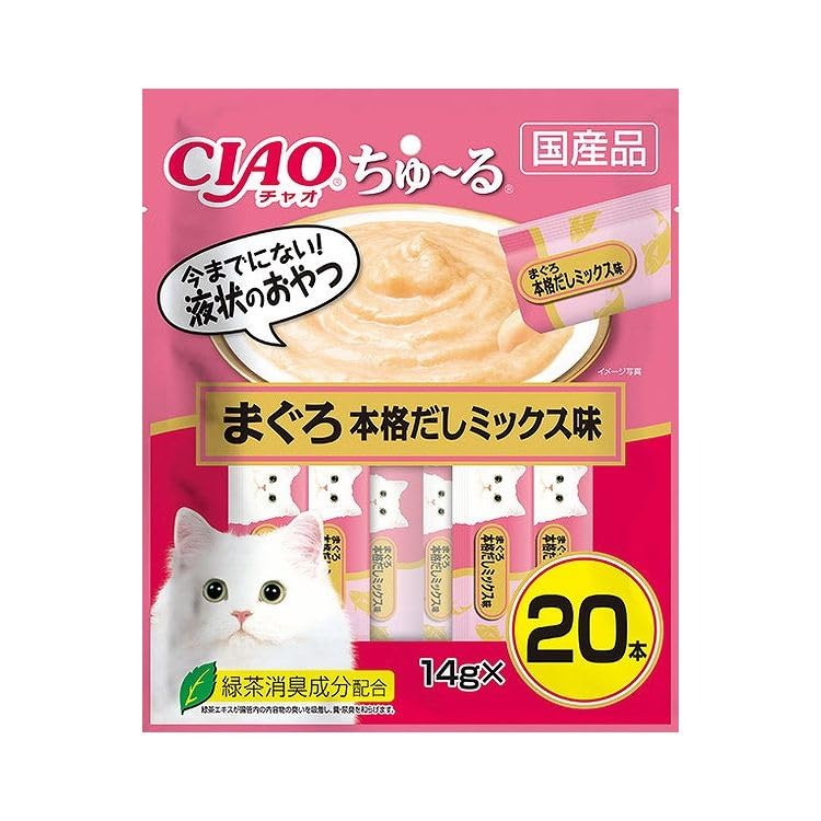 Amazon | 【2個セット】 いなばペットフード CIAO ちゅ～る まぐろ