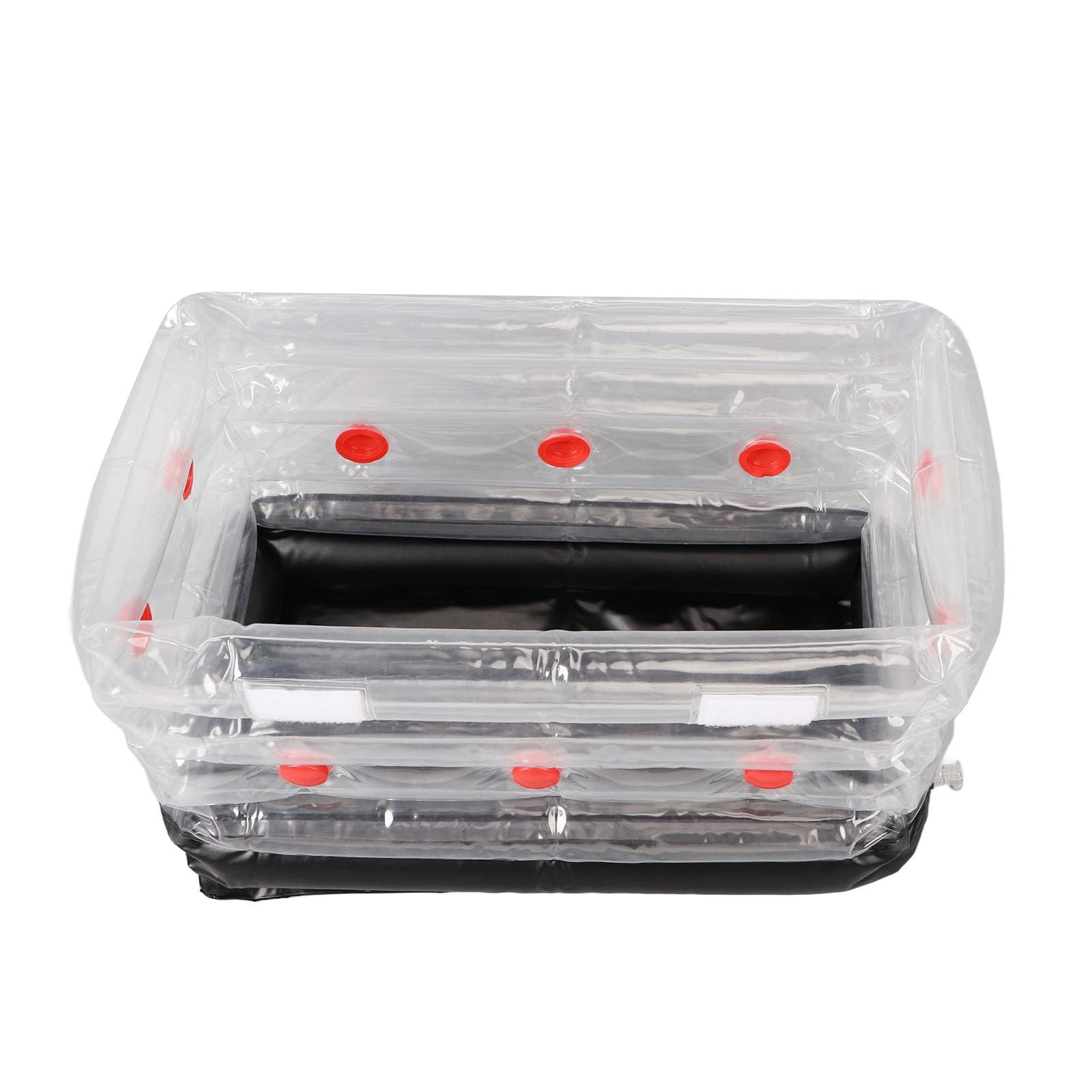 Kavolet Kit Monotub à Champignons Gonflable, Incubateur à Champignons Portable, Boîte de Culture de Champignons avec Orifice de Drainage et Paroi Transparente pour Observer la