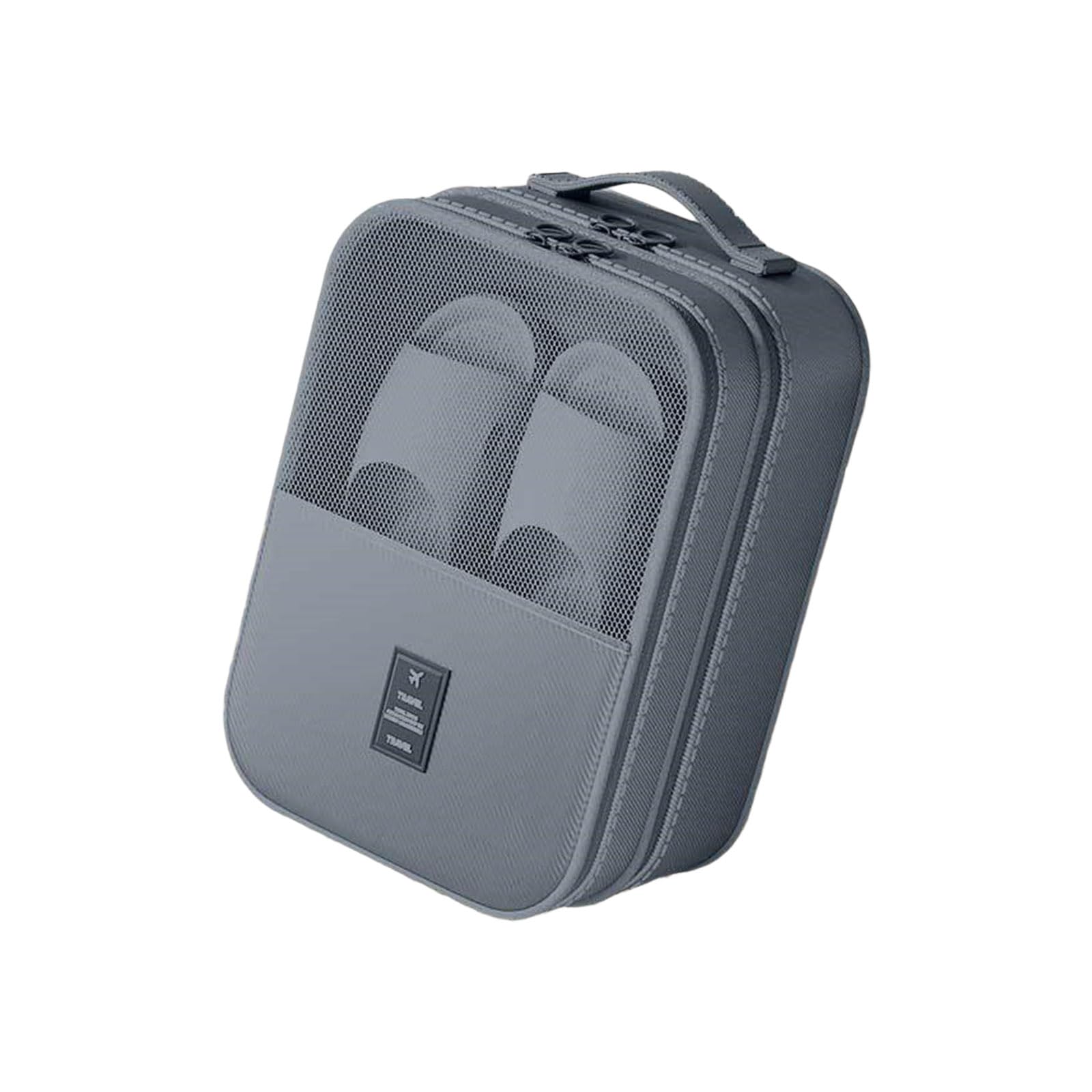 HGENAHGTF Travel Shoe Storage Bag with Multiple Compartments Breathable Meshes and Easy Carry Handle for Organizing Footwear During Trips Travel Shoe Bag Waterproof