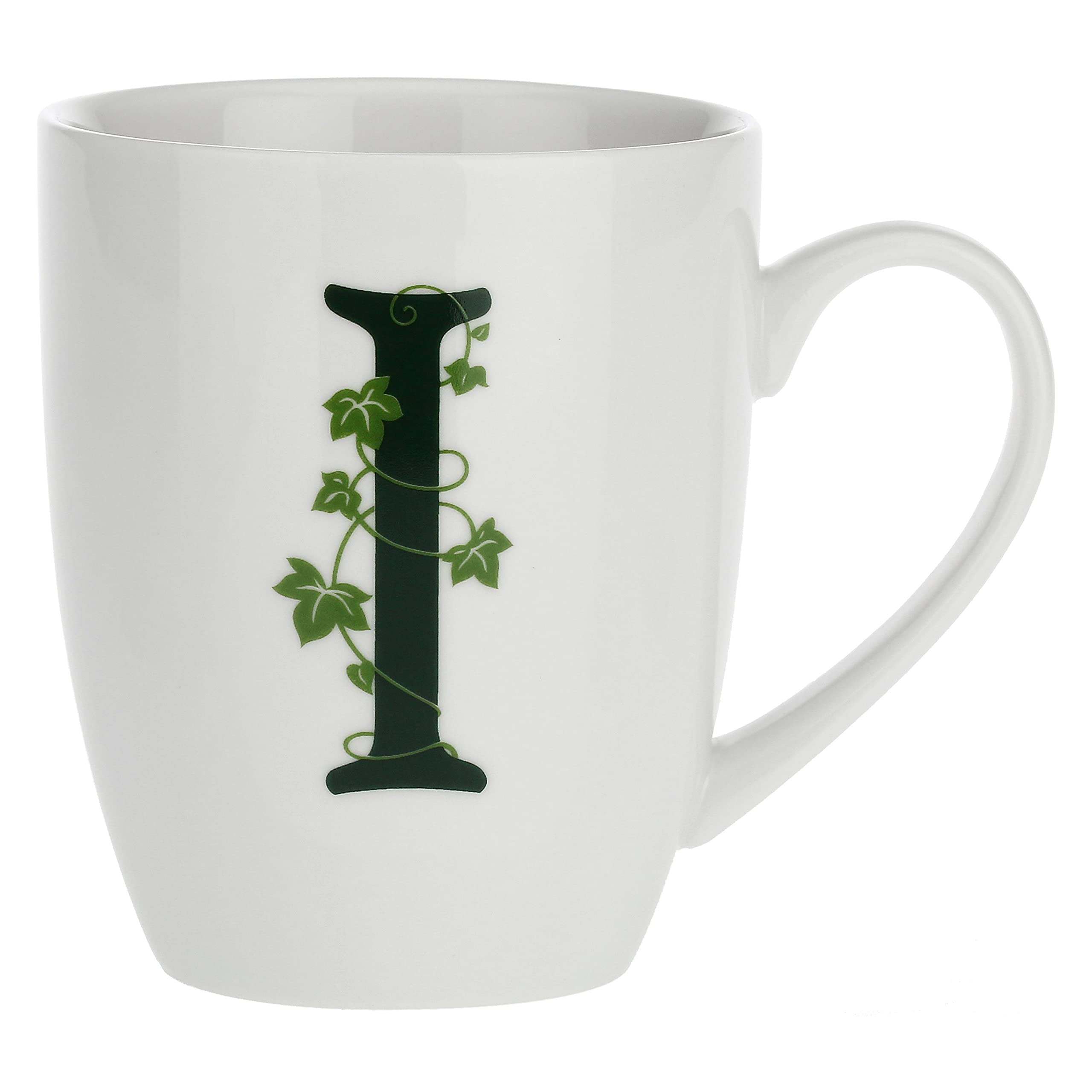 la Porcellana Mug Letter I, White