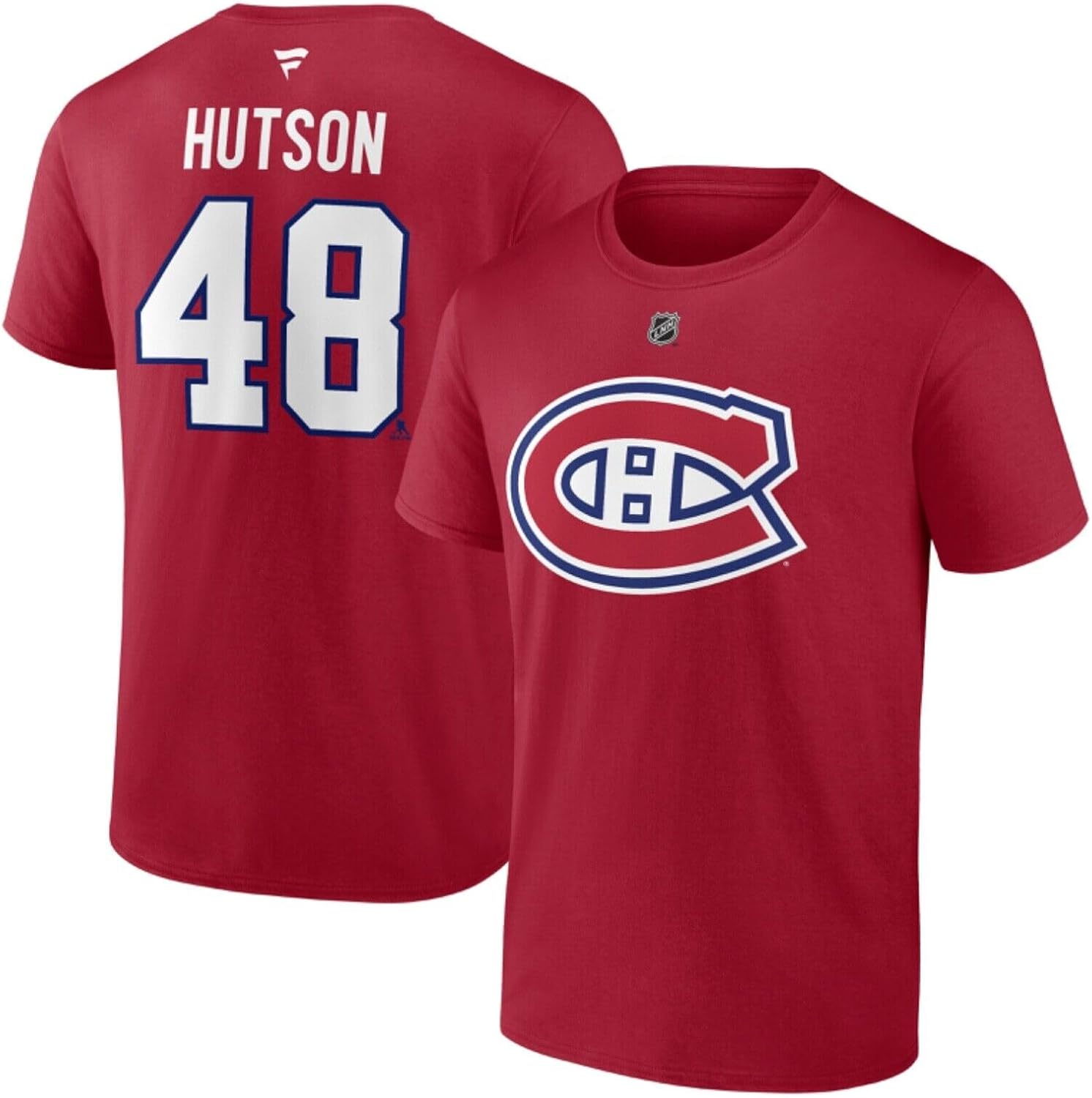 T Shirt Canadiens De Montréal Montreal Canadiens Unsigned Red