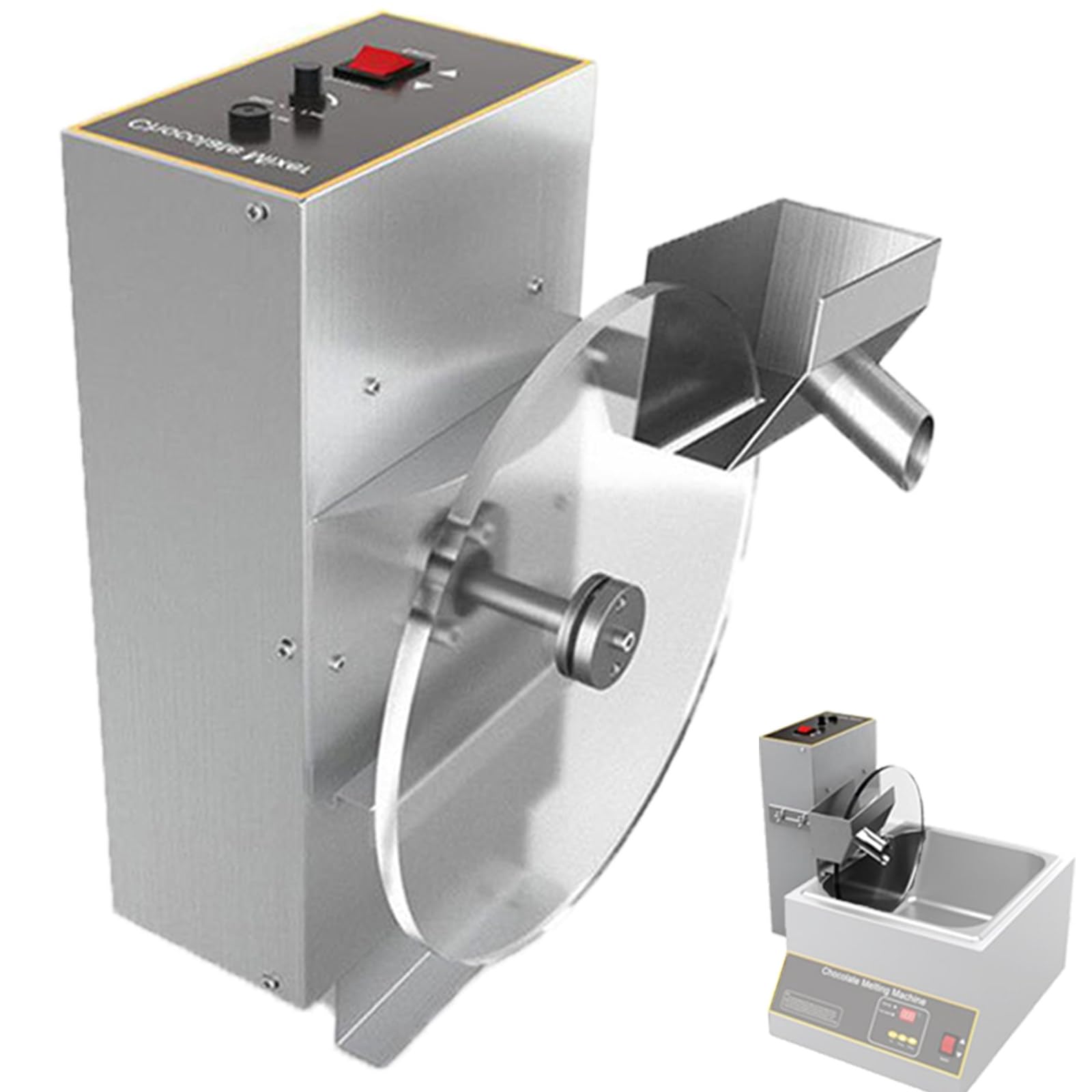 Machine à fondre le chocolat électrique avec contrôle de température pour fondre et mélanger