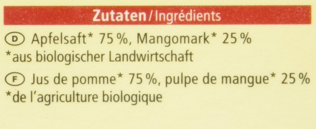 Alnatura Bio Apfel-Mango-Saft (6 x 750 ml)