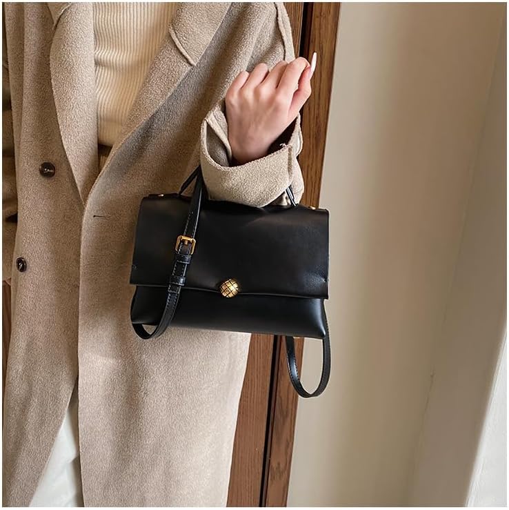 Women's Vintage Top Handle Purse Ladies Crossbody Purses Top Handle Handbags Satchel Bags for Women - Image 2