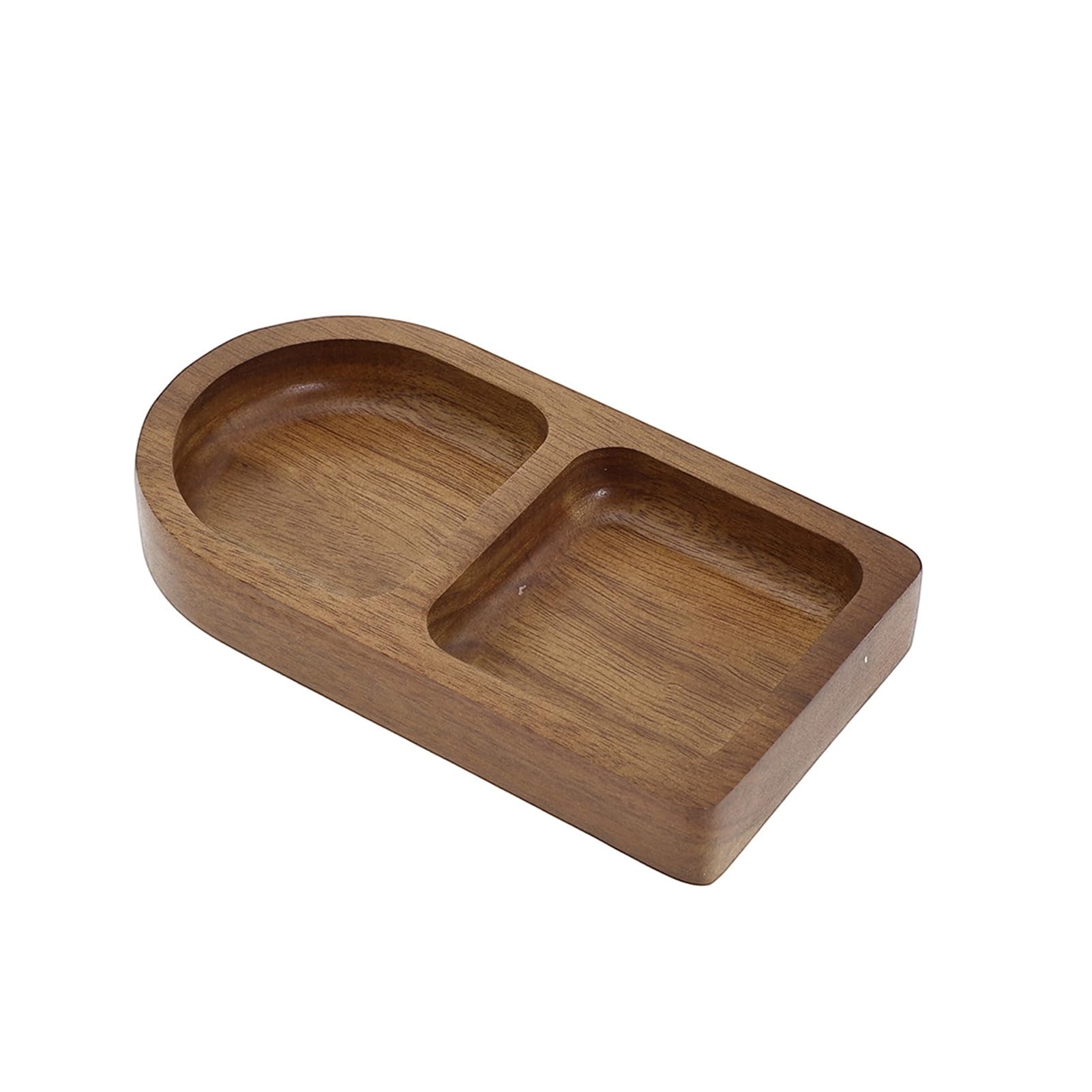 Glifora Wooden Display Tray, Small Riser Pedestal Stand - Rustic Elevated Tray, Wooden Riser for Jewellery, Perfumes, Candles and Plants, Farmhouse Tabletop Decor