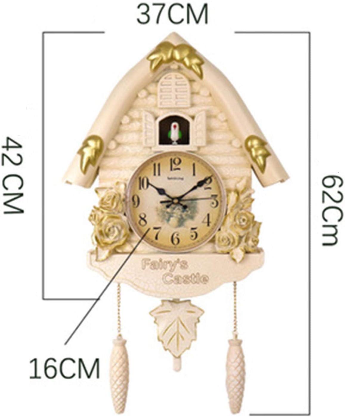 Cuckoo Clock Cuckoo Clock Chalet Quartz Wall Decor for Home Decor