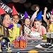 177 Piece Outer Space Party Supplies Set Including Banner, Plates, Cups, Napkins, Tablecloth, Spoon, Fork, and Knives, Serves 25