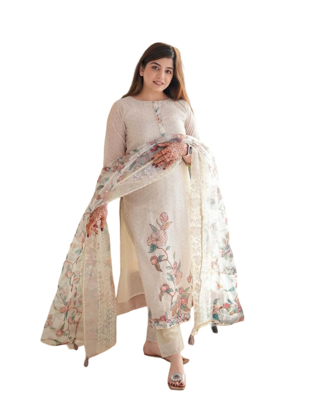 velaca enterprise by Voluminous LILAN COTTON Beutiful Suit Set.-picture-17
