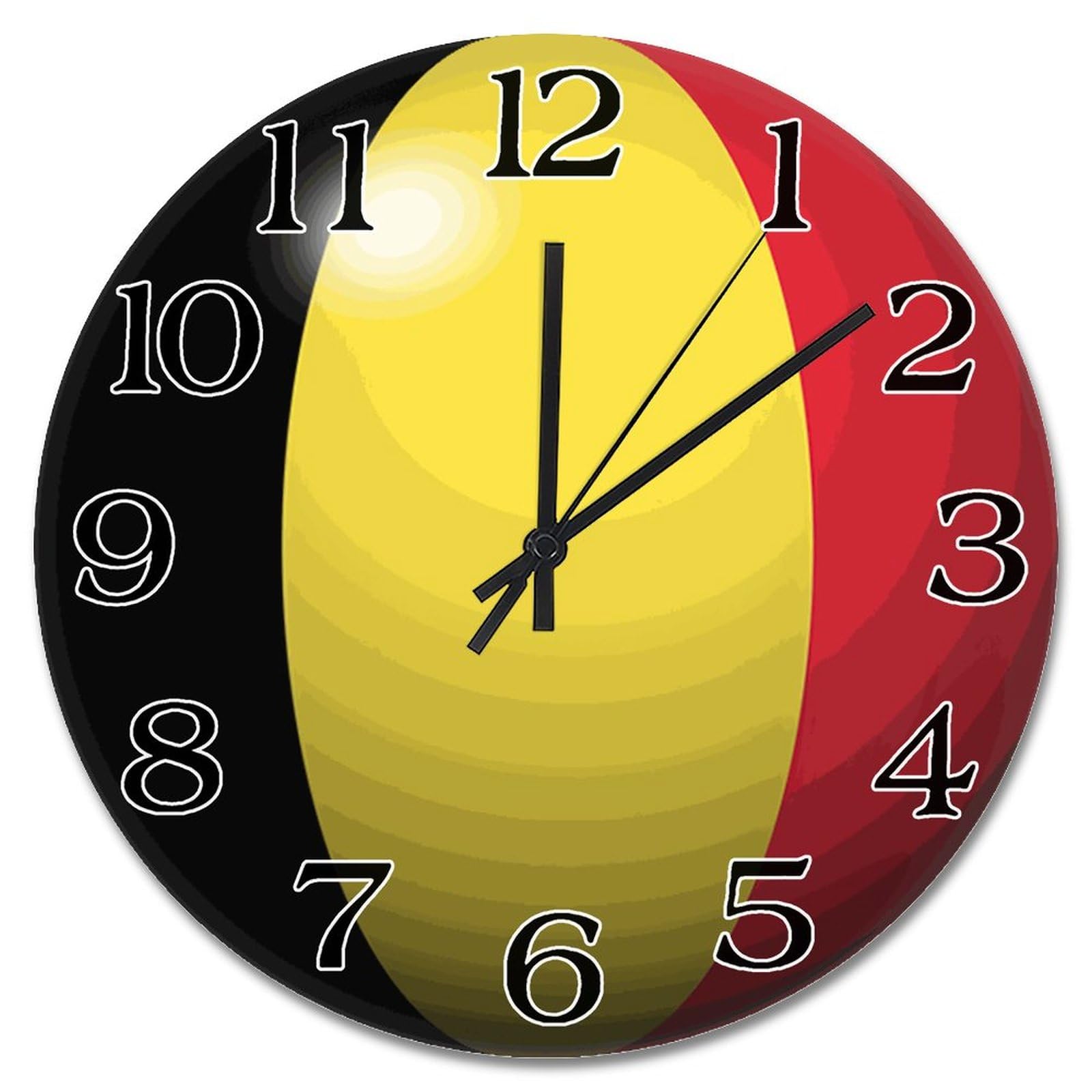 Horloge murale Belgique silencieuse pour en finir avec le tic-tac