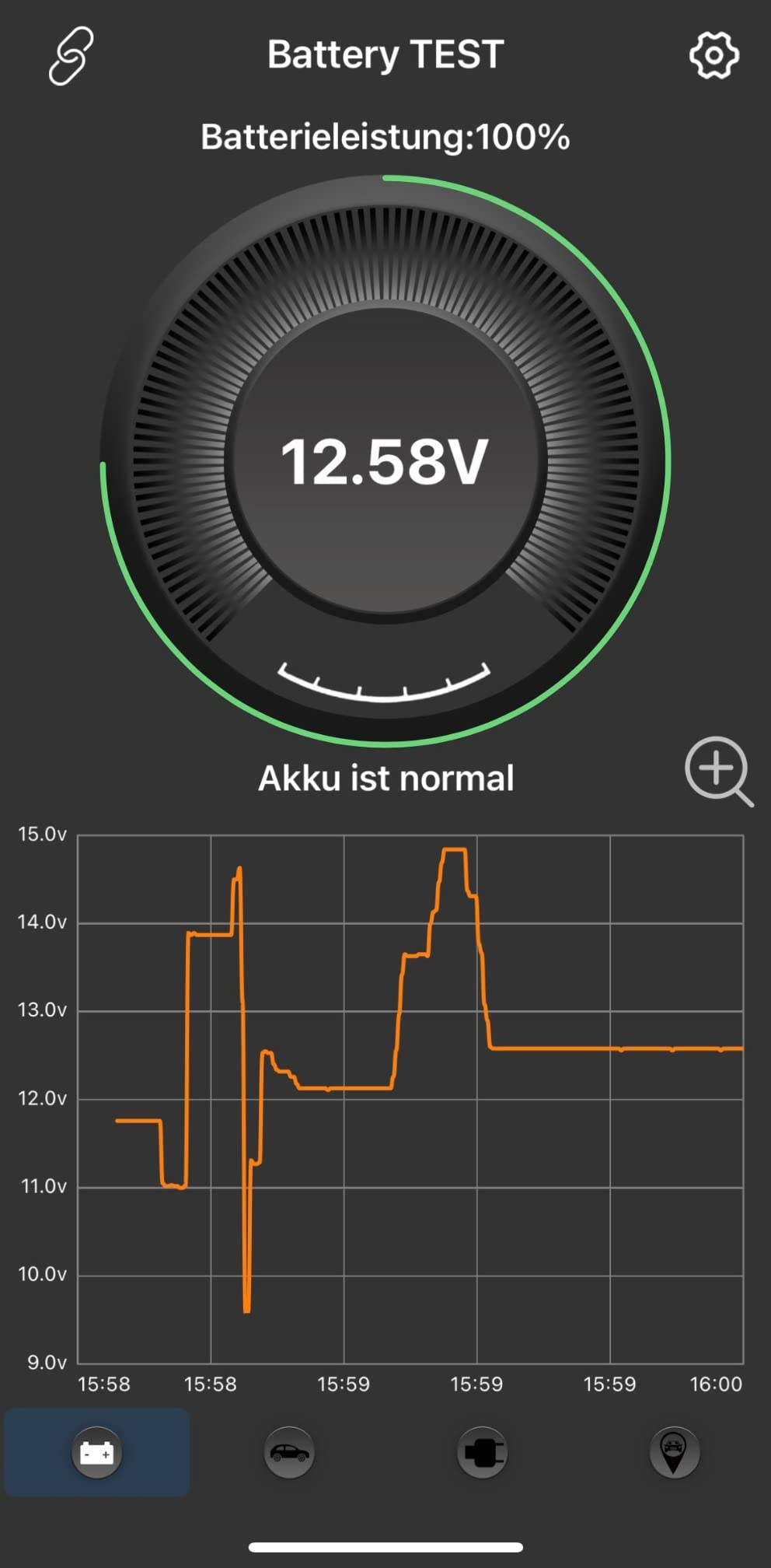 GODIAG Bluetooth Batterietester 12V - Auto Batterie Monitor Für Android & IOS