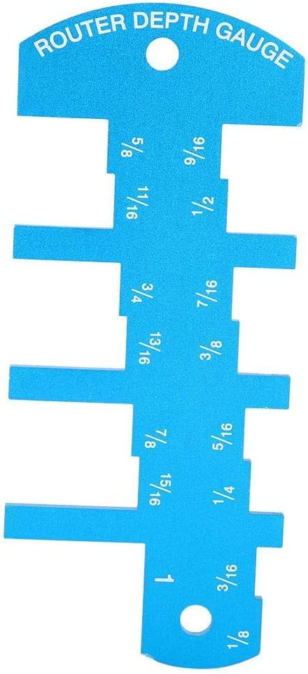 Router Depth 2 x 4.7in Table Saw Depth‑Height Small Woodworking Gadget Measurement Height Limit Tools