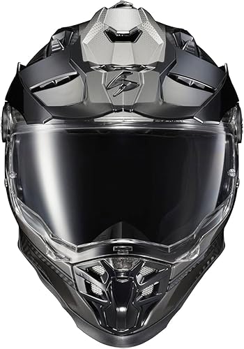 Miniatura 3 de ScorpionEXO XT9000 - Casco integral de motocicleta de fibra de carbono para aventura con visera Pinlock Ready, bolsillos para altavoz listos para