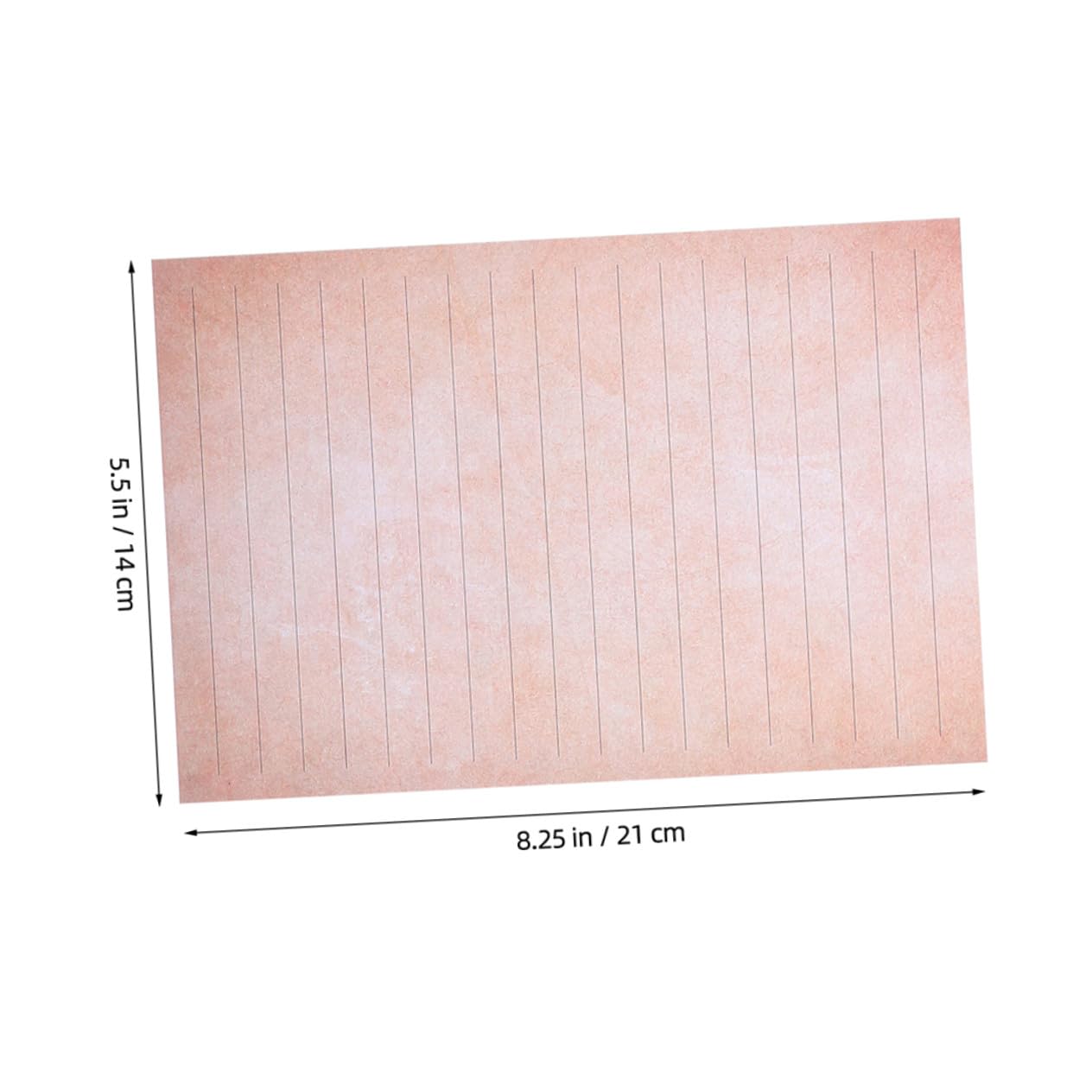 100 Satz Vintage Briefpapier und Umschläge aus Papier