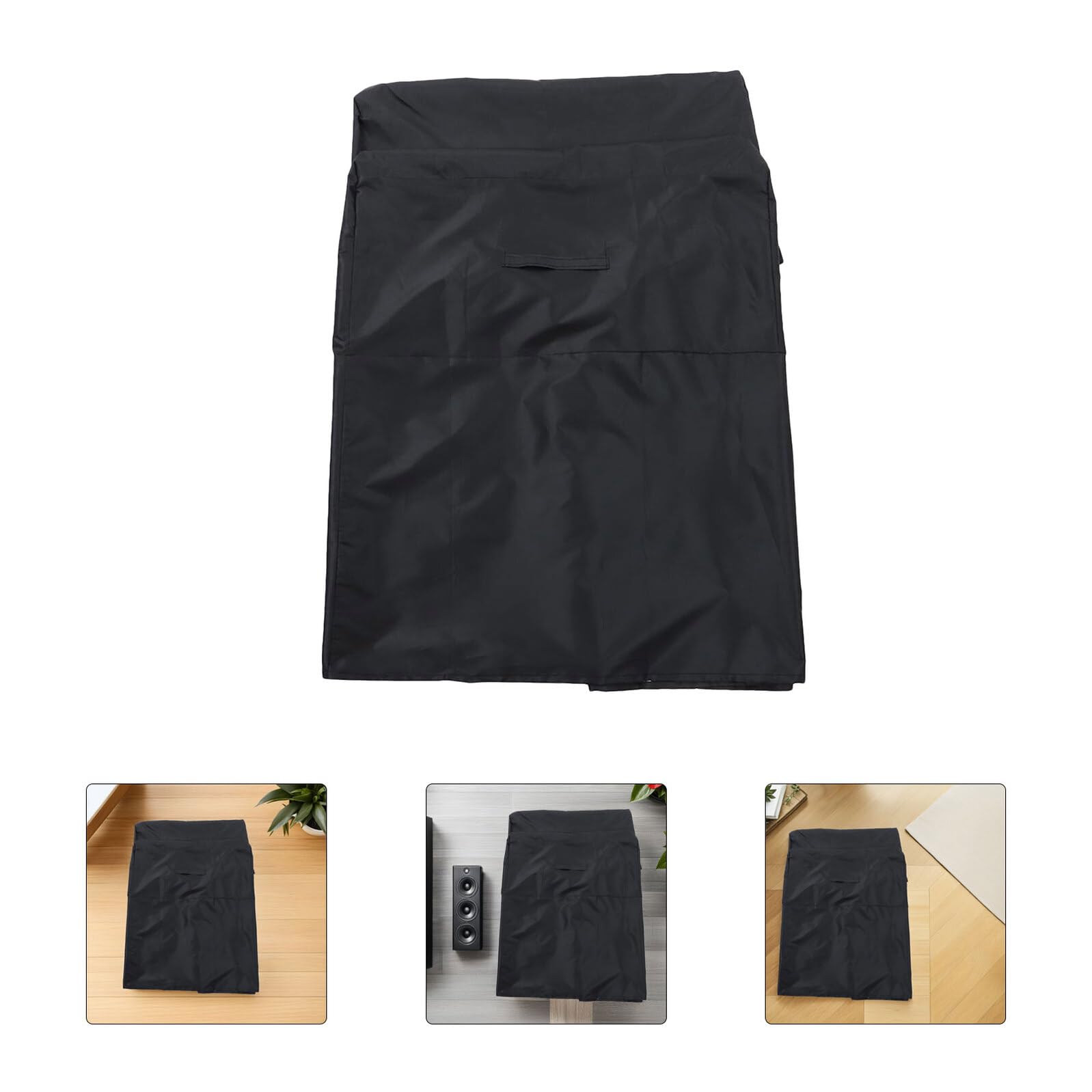 Housse Fauteuil Bascule Jardin Imperméable Oxford Protection Anti-uv et Vent Couverture de Meubles Extérieurs avec Cordon Ajustable Résistante Poussière et Aux Intempéries