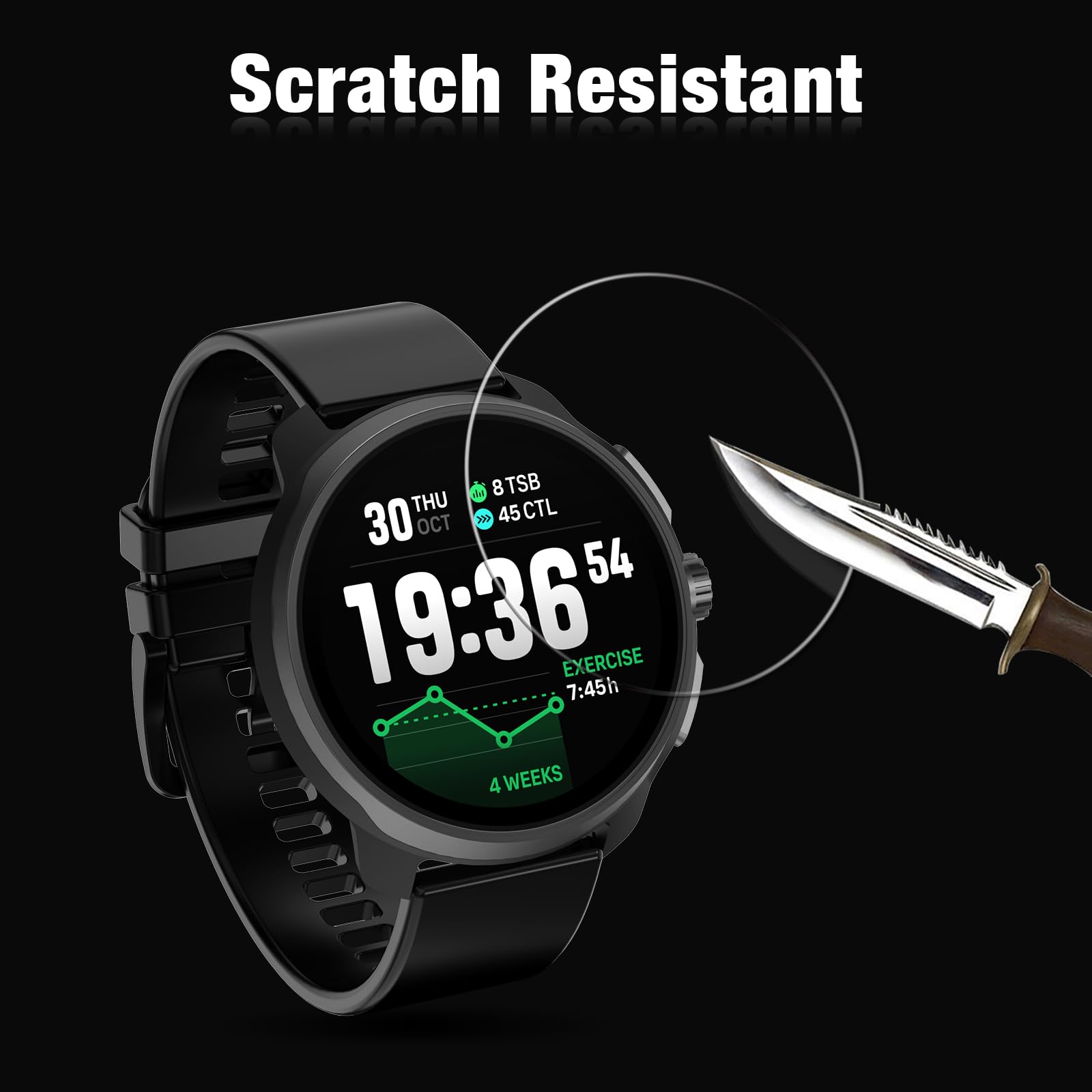 iVoler 4 Pezzi Vetro Temperato per Xiaomi Smart Band 8 PRO, Pellicola Protettiva Protezione Schermo Anti Graffio, Durezza 9H, Anti-Impronte, HD Chiaro, Senza Bolle