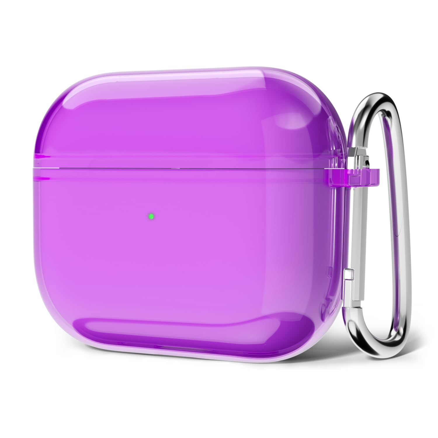 Svanove for Airpods 4 Case Clear Hard Plastic, Transparent Simple Cute Airpods 4th Generation Case with Keychain, Girly Y2k Aesthetic Trendy Airpods Cover Accessories for Women Girl, Pink — view 23