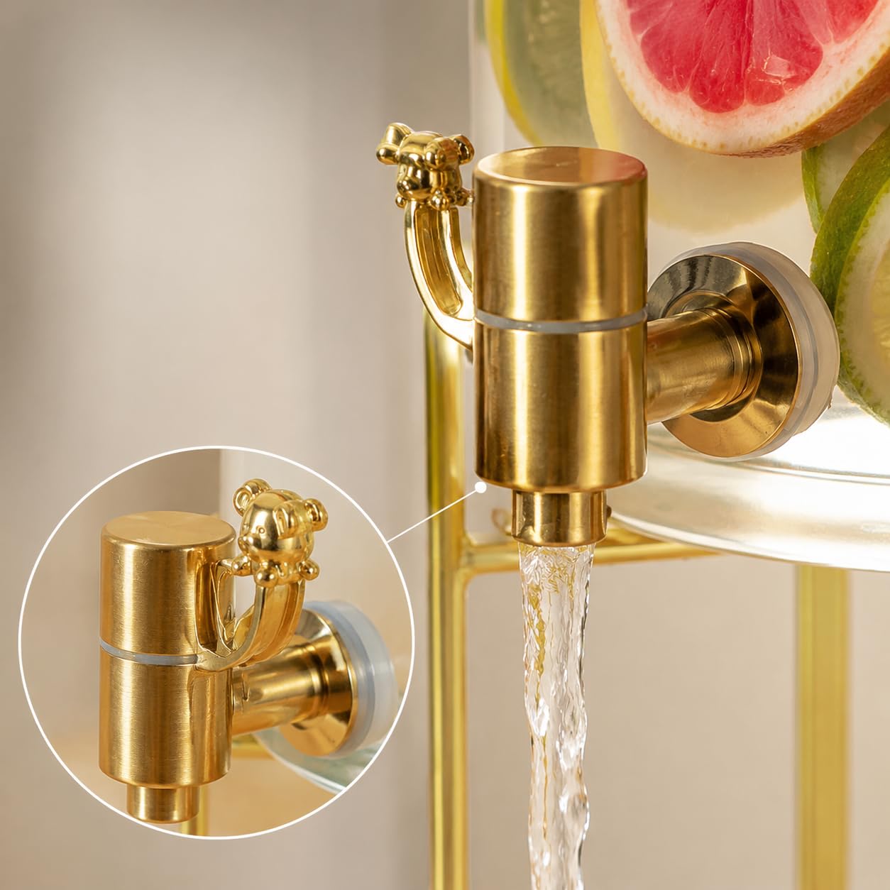Dispenser Bevande Commerciale, Componenti in metallo, Dispenser commerciale, Colazioni albergo, Per negozi alimentari, style to 2