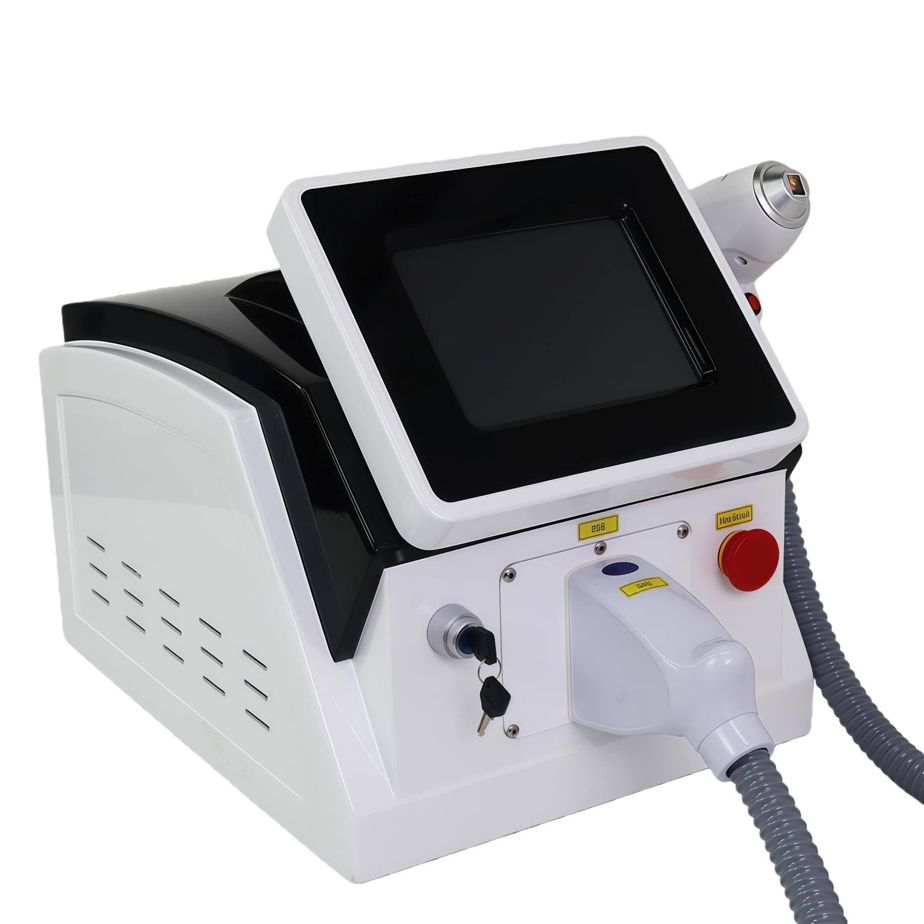 Il dispositivo di epilazione laser a diodo 808nm aggiornato per il 2026 offre una depilazione completa del corpo di qualità professionale, adatta a tutte le tonalità di pelle, ed è certificato CE