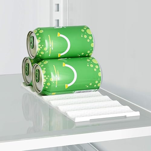 Miniatura 5 de YouCopia FridgeView, Apiladores de Latas, Juego de 5 piezas, Blanco