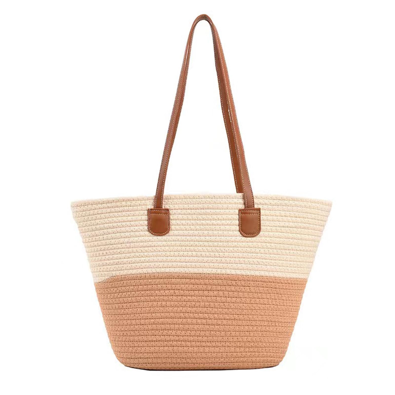 LEIDAXIA Summer Knitted Shoulder Bag bags for 2025, Bohemian Hobo Beach bag Casual Designer Purse for Women