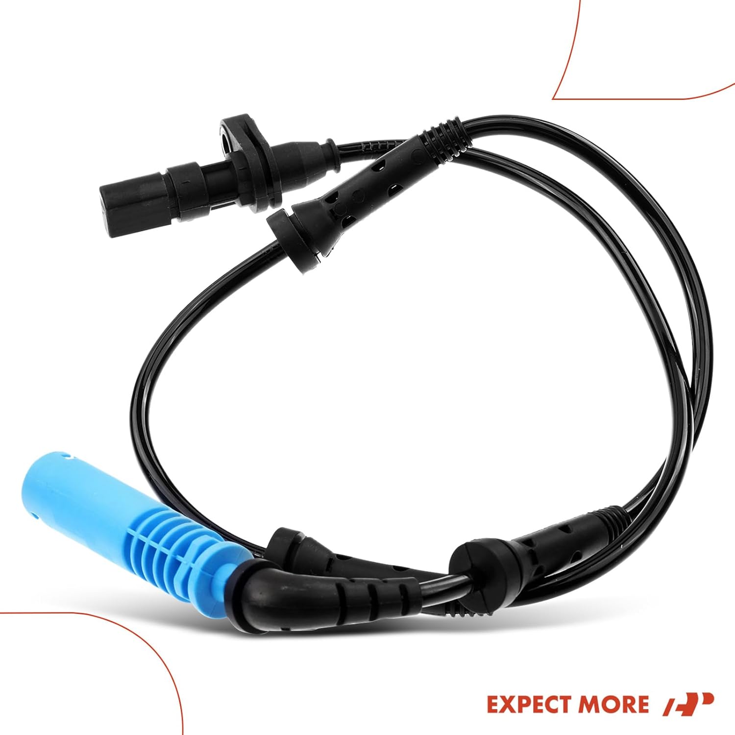 A-Premium ABS Wheel Speed Sensor Compatible with BMW Models - 325xi, 330xi 2001-2005 - Front Driver or Passenger Side, Replace# 34526750971, 34526756382