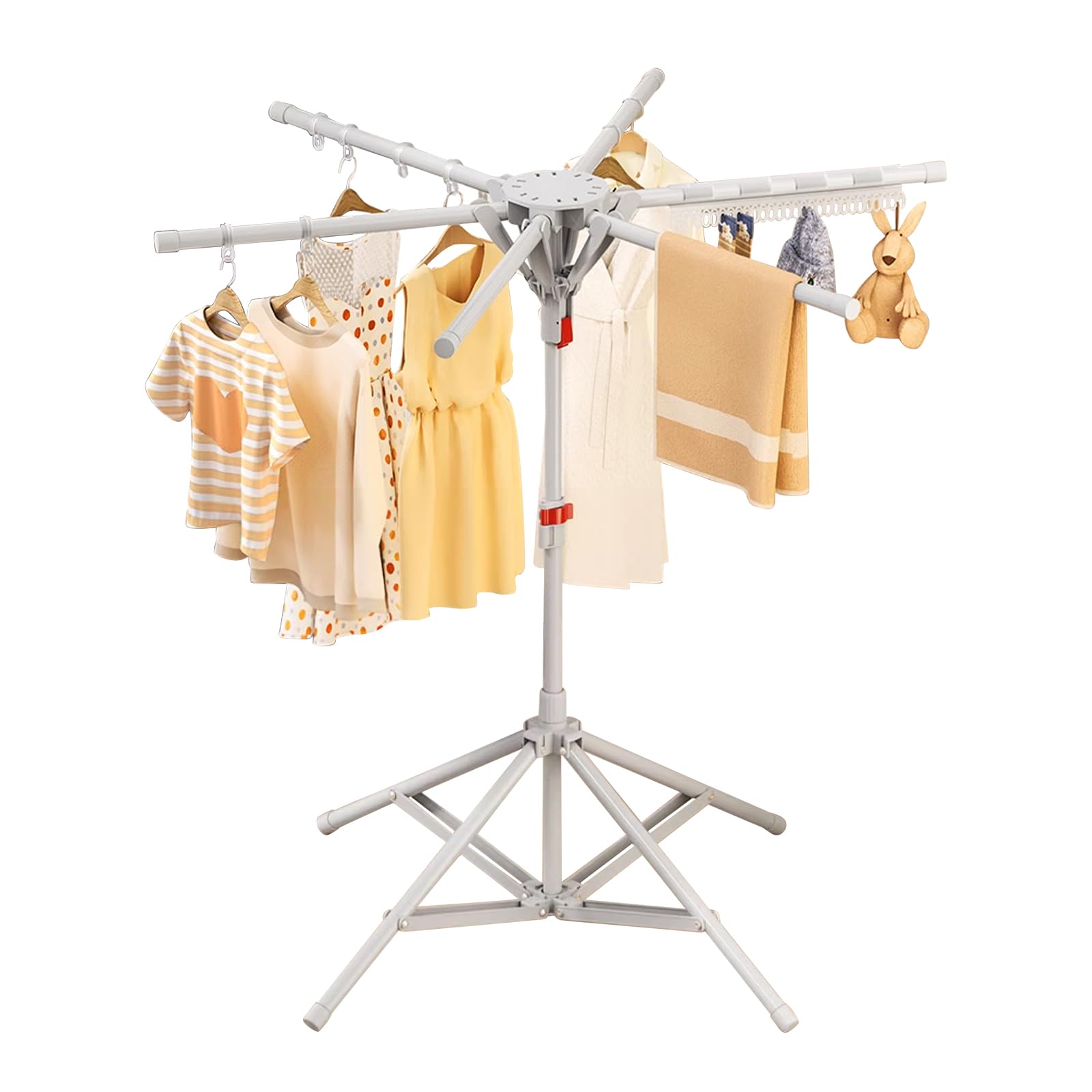 Séchoir à linge pliable pour camping et balcon espace restreint