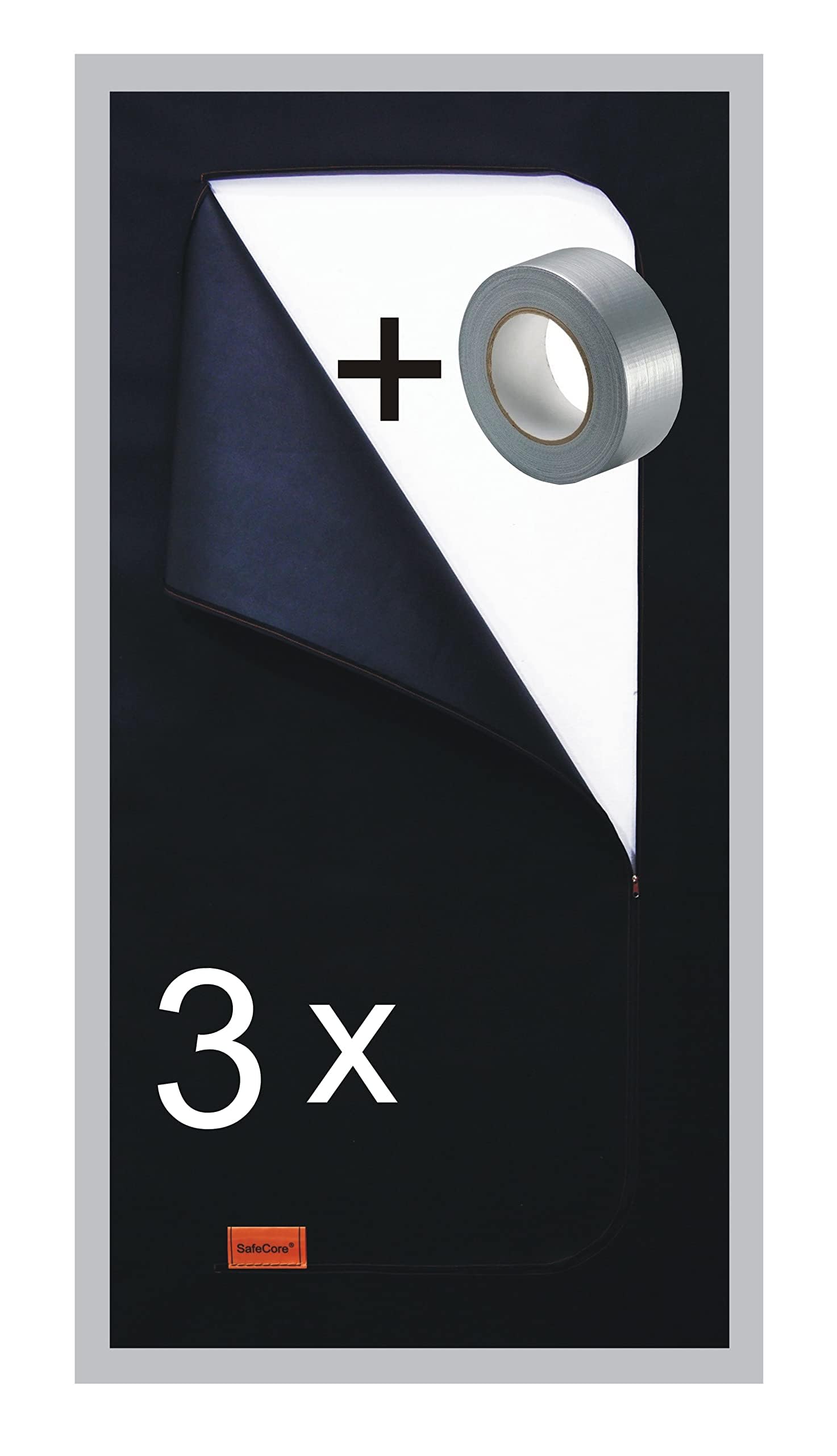Bloquer la poussière de chantier avec la porte SafeCore 3 pièces