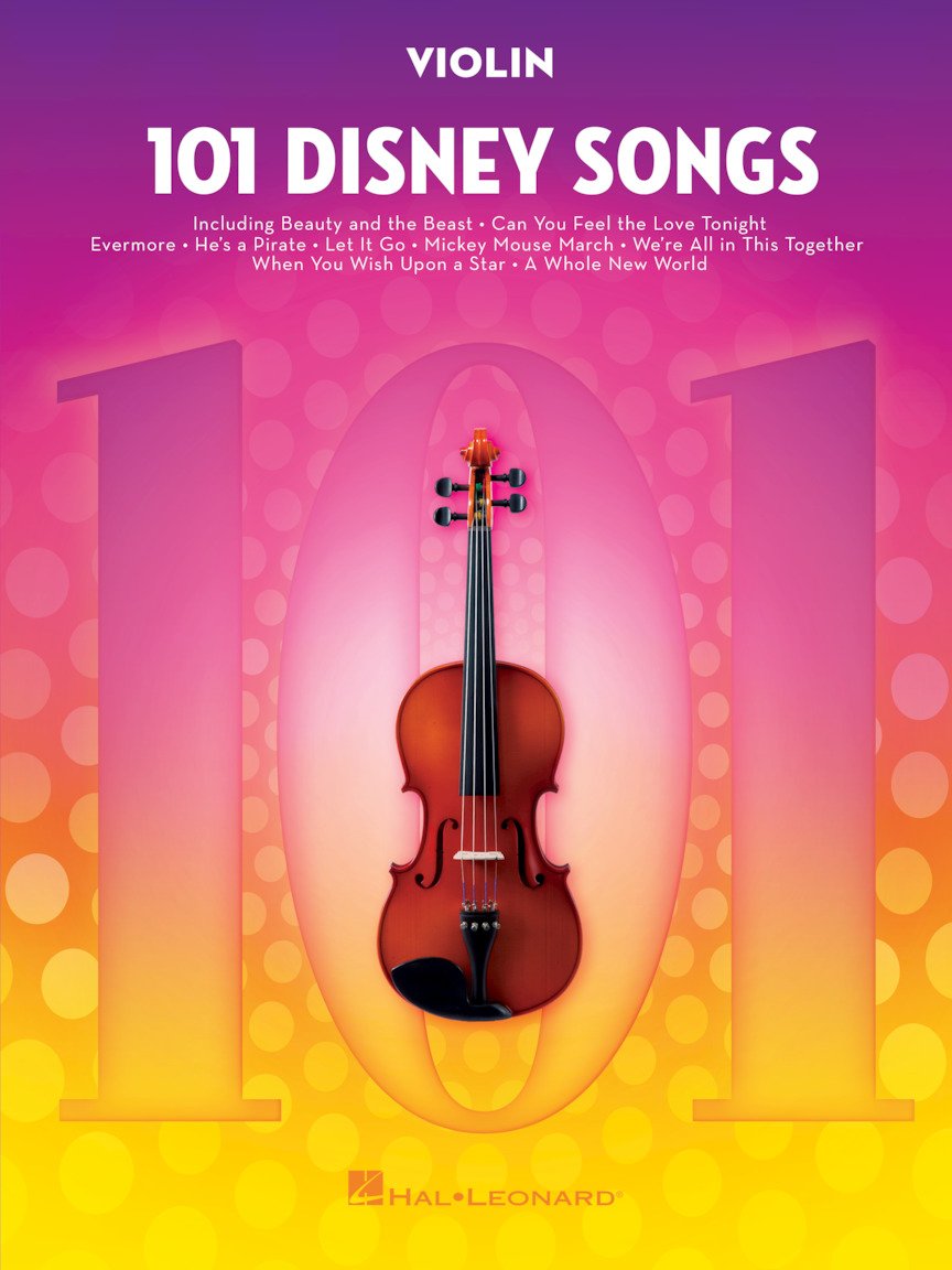 101 Disney Songs: Violin Paperback – Big Book, 1 January 2018