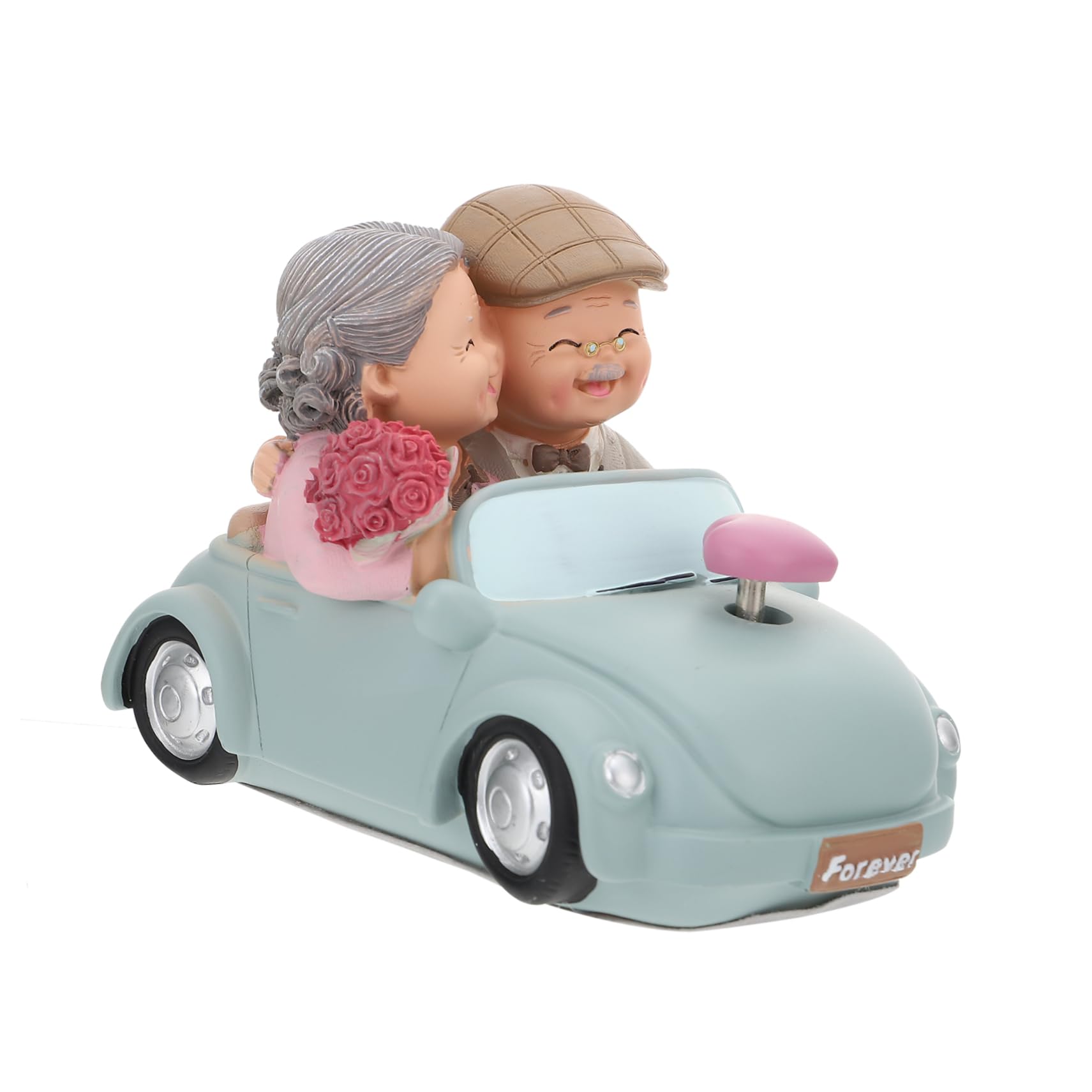 Ipetboom Hochzeit Cake Topper Aus Kunstharz Älteres Figur Tischdeko Für Nachttisch Oder Schreibtischornament Exquisites Design