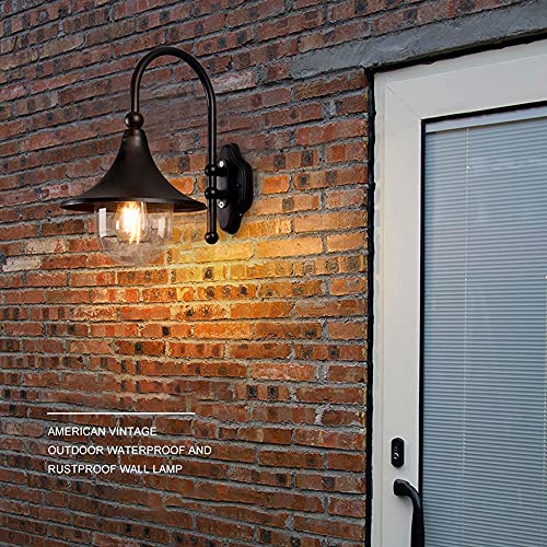 Luminaire mural de ferme étanche avec structure robuste et diffuseur acrylique transparent - 6