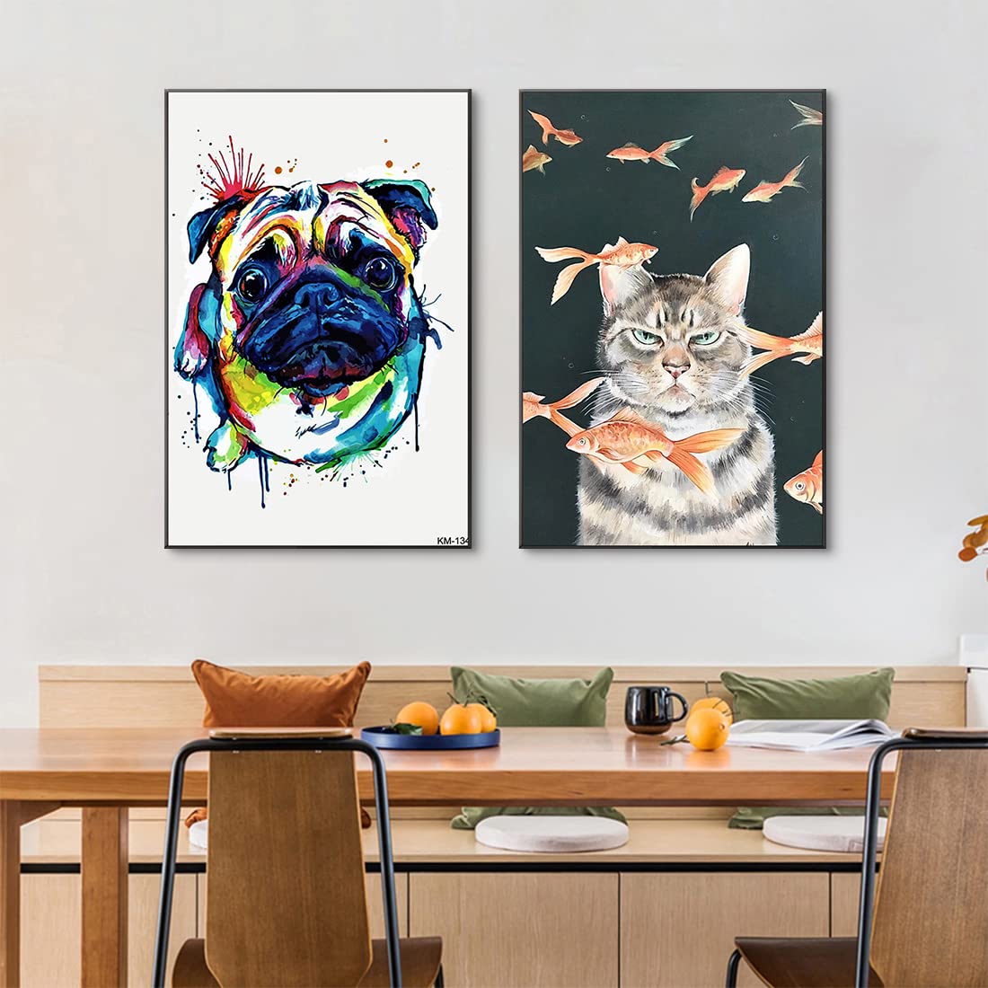 「大型アートパネル 動物イラスト 店舗装飾 カフェ」 大型アートパネル 動物イラスト 店舗装飾 カフェ」