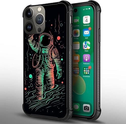 Miniatura 9 de CARLOCA Funda compatible con iPhone 13 Pro, diseño gráfico de identidad, diseño gráfico de identidad, antiarañazos, a prueba de golpes,