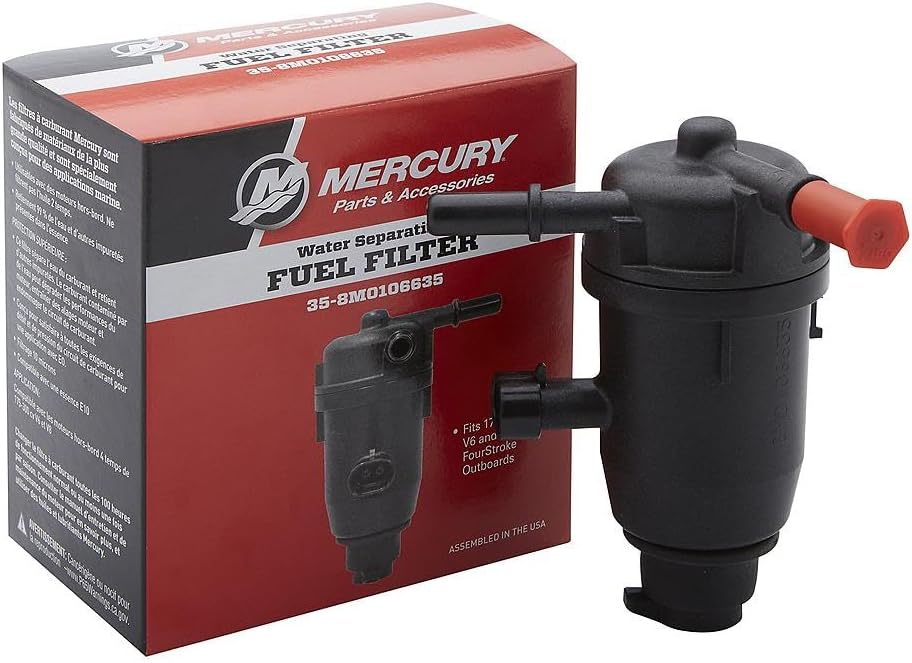 Mercury Marine 8M0106635 Outboard Engine Fuel Filter
