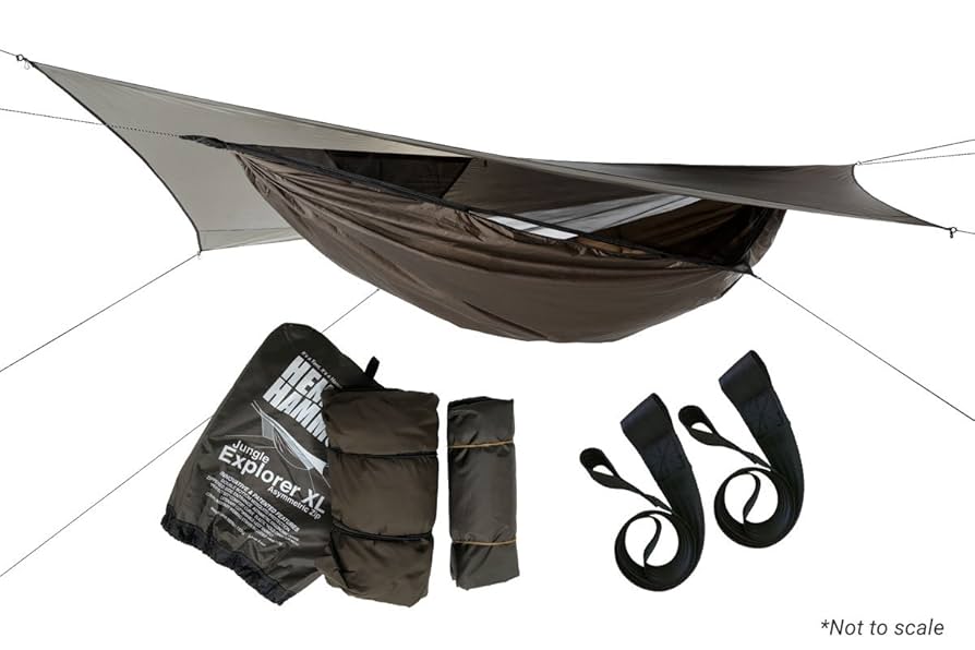 Hennessy Deluxe Explorer XL ハンモック Amazon.com: Hennessy Hammock - Jungle Explorer Zip XL