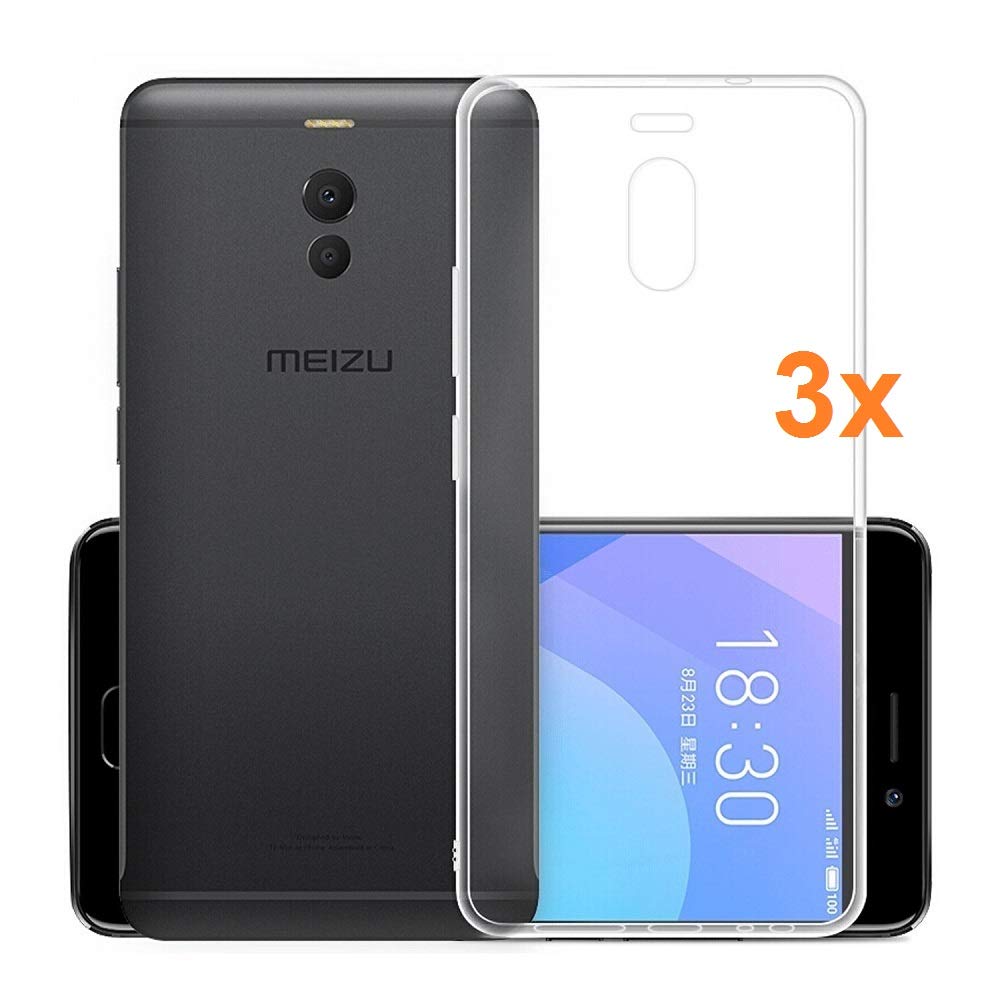Cover Trasparente In TPU Morbido Per Meizu M6 Note, Custodia Silicone Flessibile Antigraffio, Con Stilo Incluso - 3