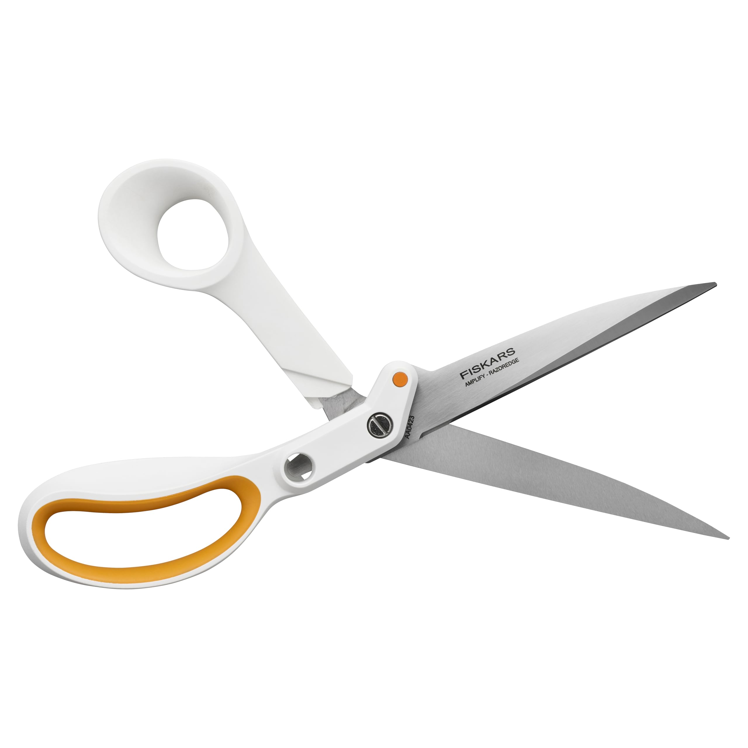 Fiskars Amplify RazorEdge 20,3 cm strapazierfähige Stoffschere mit ergonomischem SoftGrip-Griff, Klingen aus hochwertigem Edelstahl