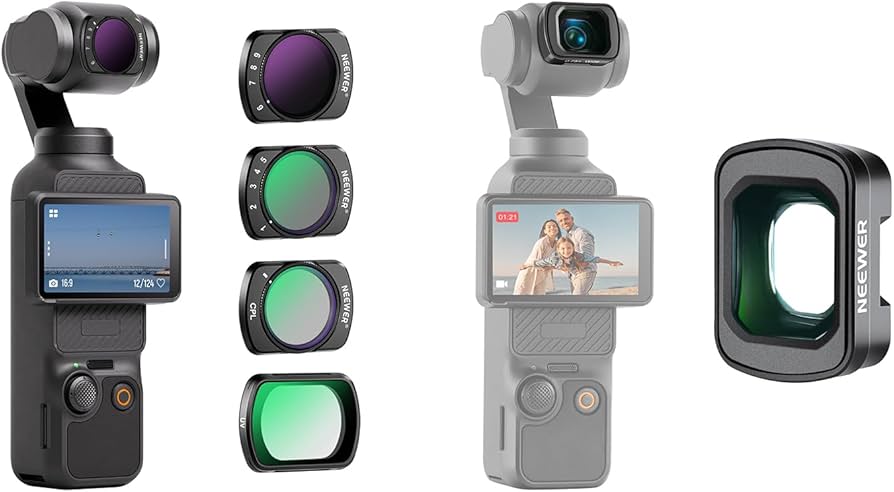 Amazon.com : NEEWER Magnetic Variable ND Filter Set and 0.75X Wide