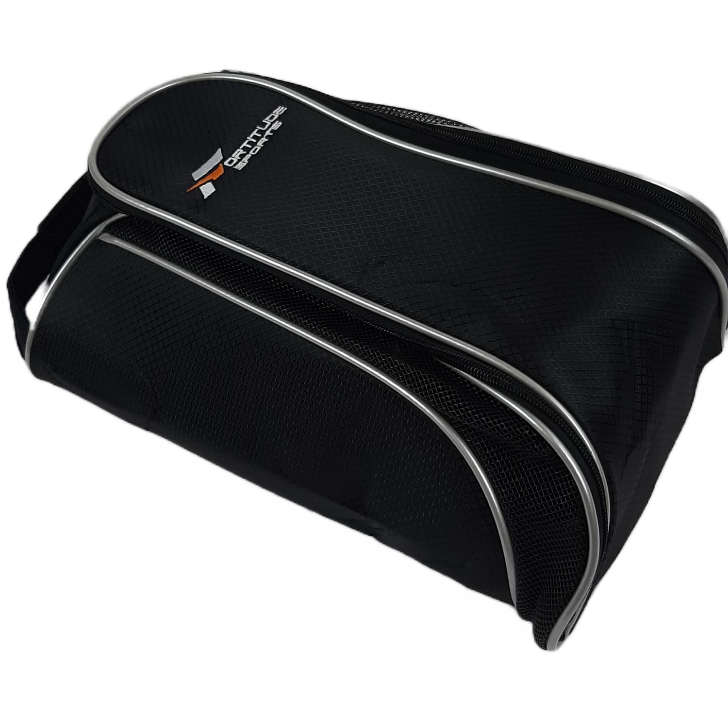 Bolsa para zapatos de golf | Bolsa de zapatos de viaje de nailon impermeable para zapatos de hasta talla 11 | Regalos de golf para hombres y mujeres | Bolsa de botas de fútbol | Bolsa