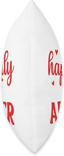 Miniatura 2 de Valentines Day Clothing and Apparel You Are My Happily-Ever-After Valentine's Day Throw Pillow, 18x18, Multicolor