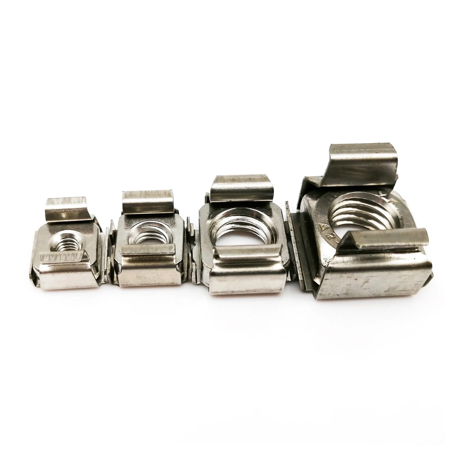 Nakrętki klatkowe, nakrętka kartowana 1/2/5/10 szt. M4-M12 A2-70 Kwadratowa elastyczna pływająca(10pcs M5)