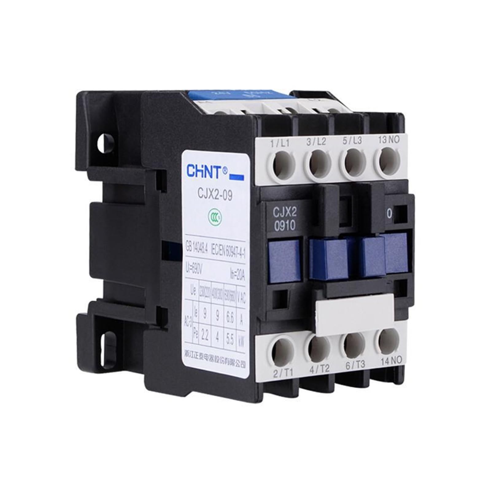 Contactor de CA CJX2-0910 220V 50/60Hz | 710010200000126