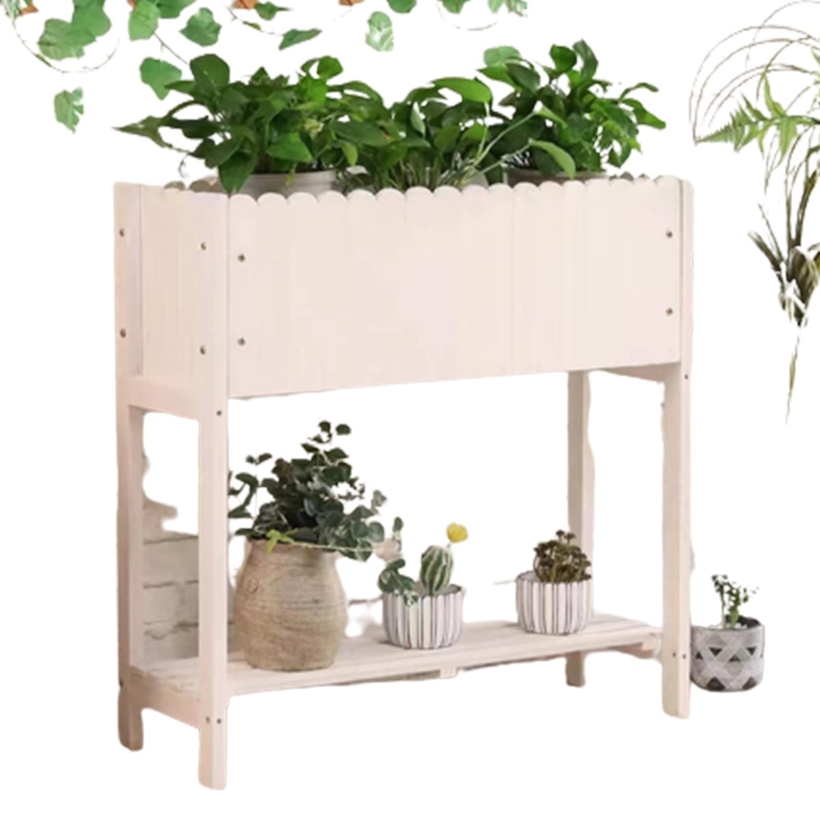 Vaso Da Giardino Rialzato Autoirrigante - 3 Pezzi, 50cm Profondità, 200L - Foto 13