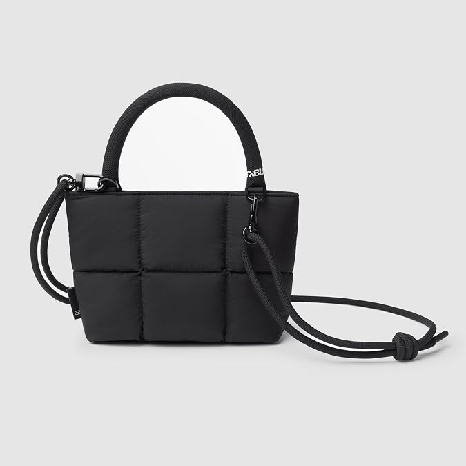 Comfyable Quilted Crossbody Bag for Women, Puffy Crossbody Purse, Small Top Handle Bag