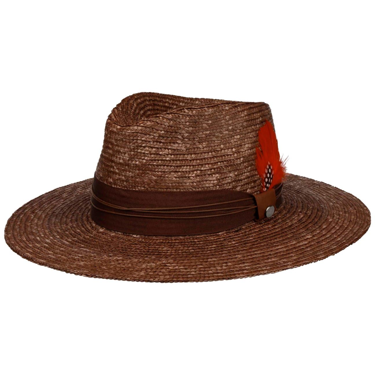LIERYS Mearona Cappello di Paglia Traveller Prodotto in Italia Unisex Primavera Estate