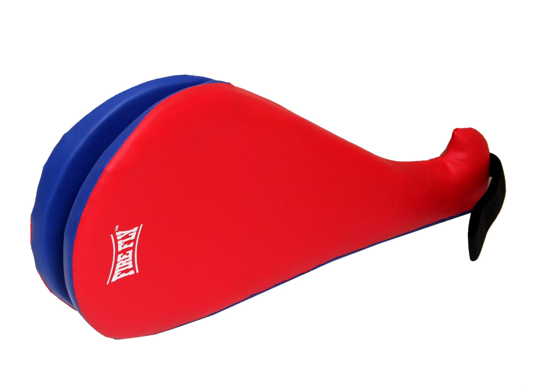 FIRE FLY Taekwondo Kick Pad - Double Sided Durable Strike Pads for Martial Arts - Black