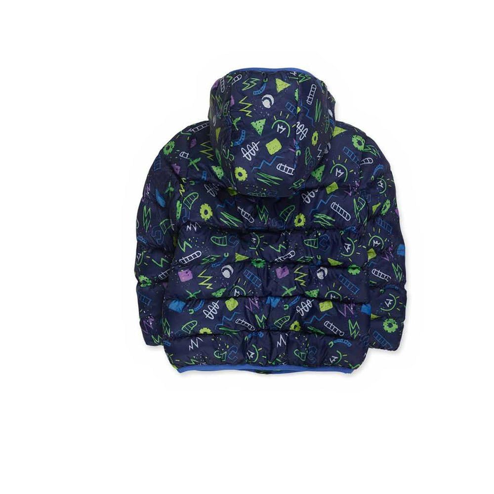 Tuc Tuc Parka acolchada de niño color azul marino colección robot maker