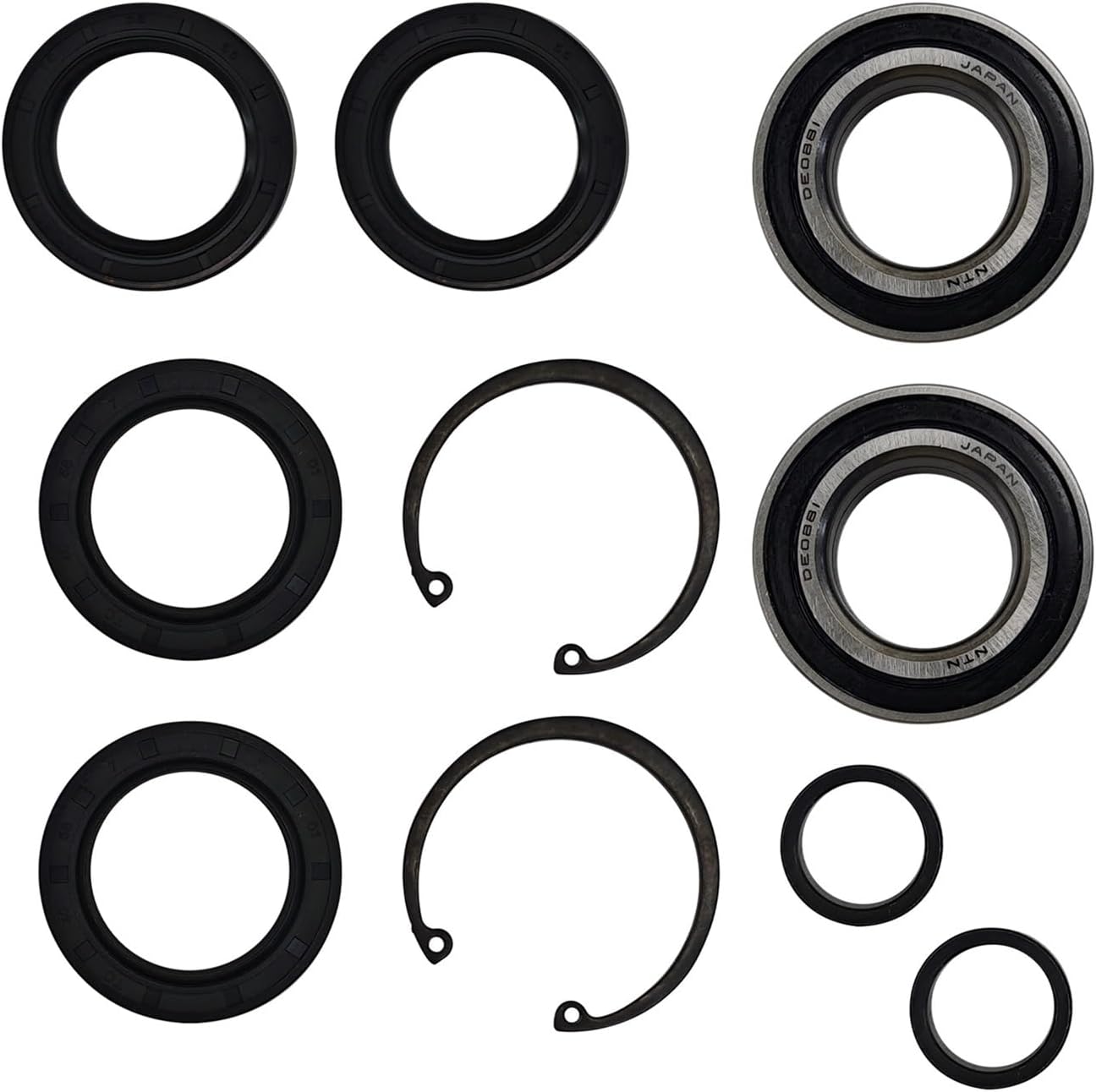 Front Wheel Bearings Seals For H-nda 300 Rancher 350 400 420 Only For 4x4 91051-HC5-003 91209-HN2-003 91256-HC5-003