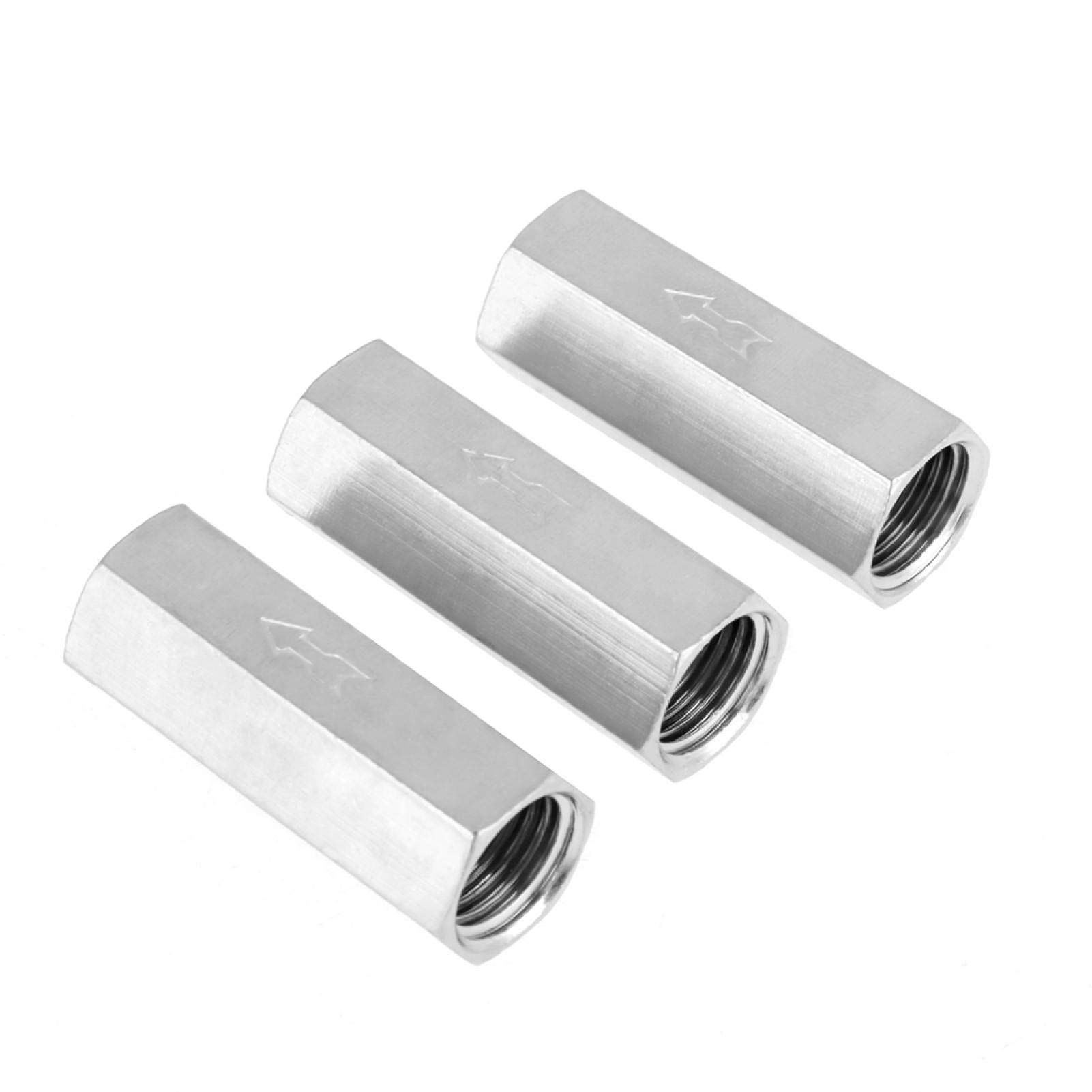 Air Check Valve,5Pcs Copper One Way Air Check Valve 1/4'' Female Threaded Full Port Check Valve One Way Air Valve Non Return Check Valve,for Air